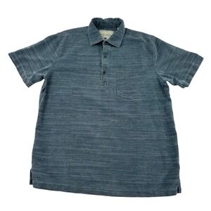 Island Republic Men Sz M 100% Silk Vintage Collection Button-Down Beach Hawaii